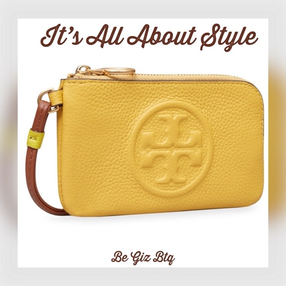 NWT Tory Burch Authentic Yellow Wallet At Awesome Prices To Buy Now - Picture 2 of 12
